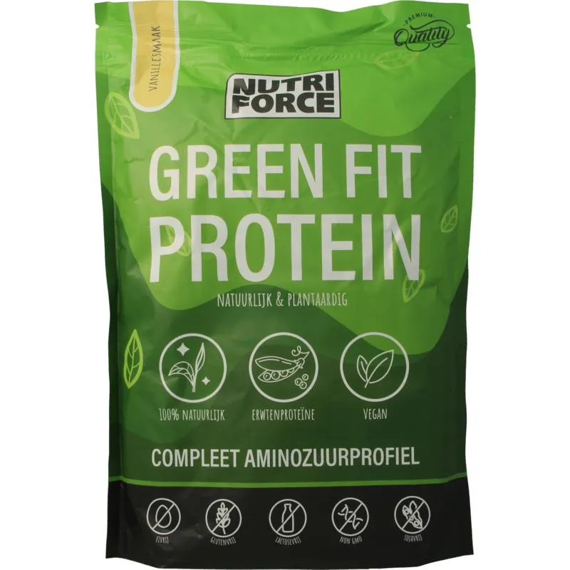 Nutriforce Green Fit Protein Vanille (700 gr)
