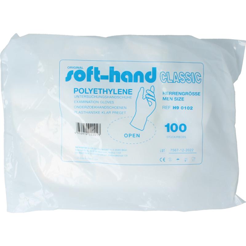 Softhand Onderzoekhandschoen Poly Heren (100 stuks)