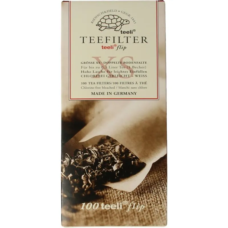 Teeli Theefilter S (100 stuks)