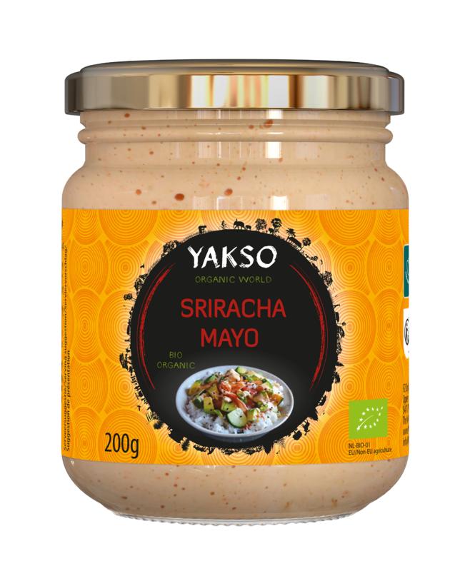 Yakso Sriacha Mayonaise Bio (200 gr)