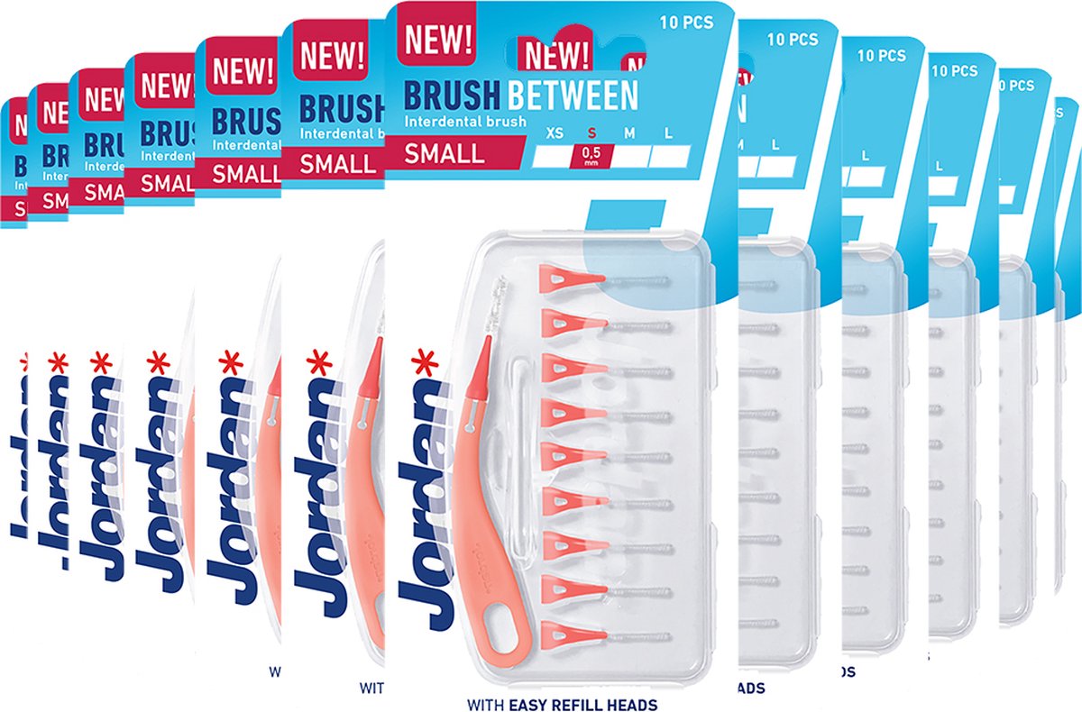 12x Jordan Interdentaal Brush S 0,5mm (1 stuk)