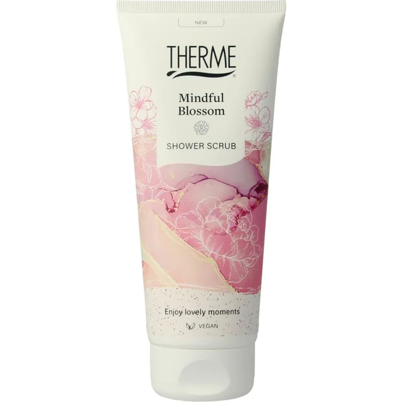 6x Therme Shower Scrub Mindful Blossom (200 ml)