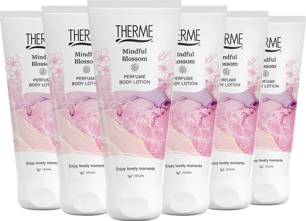 6x Therme Mindful blossom bodylotion (200 ml)