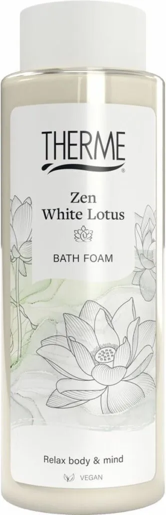 4x Therme Zen white lotus relaxing foam (500 ml)