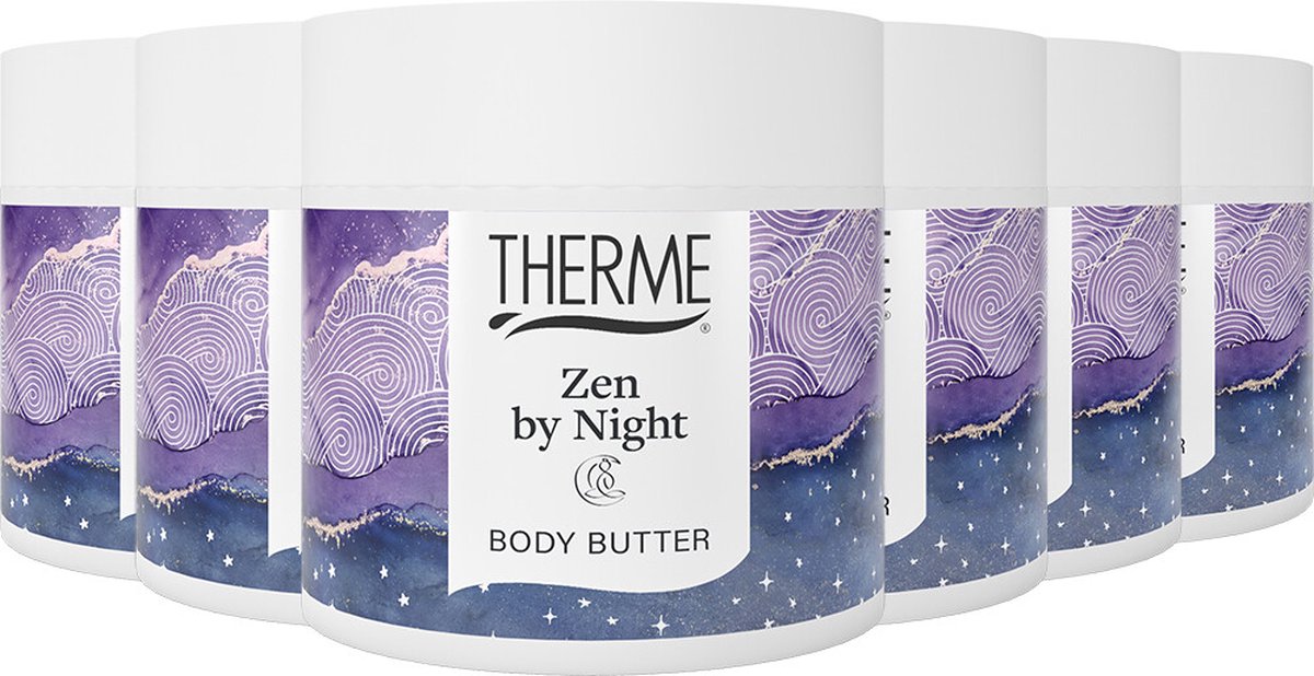 6x Therme Zen by night body butter (225 gr)