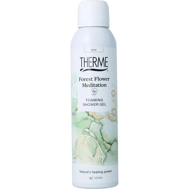 6x Therme Forest Flower Meditation Foam Shower Gel (200 ml)