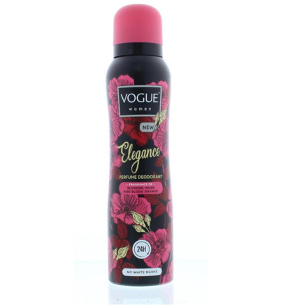 6x Vogue Women Women elegance deodorant (150 ml)