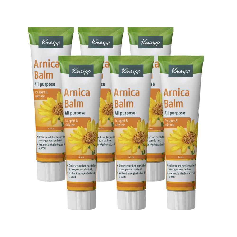 6x Kneipp Arnica all purpose zalf (100 ml)