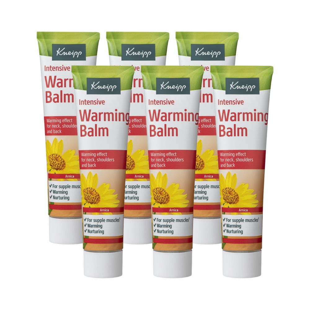 6x Kneipp Arnica intensive Warming Balm (100 ml)