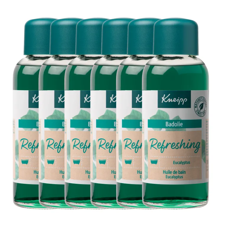 6x Kneipp Badolie refreshing (100 ml)