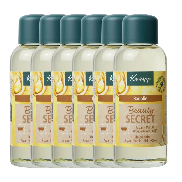 6x Kneipp Badolie Beautygeheim (100 ml)