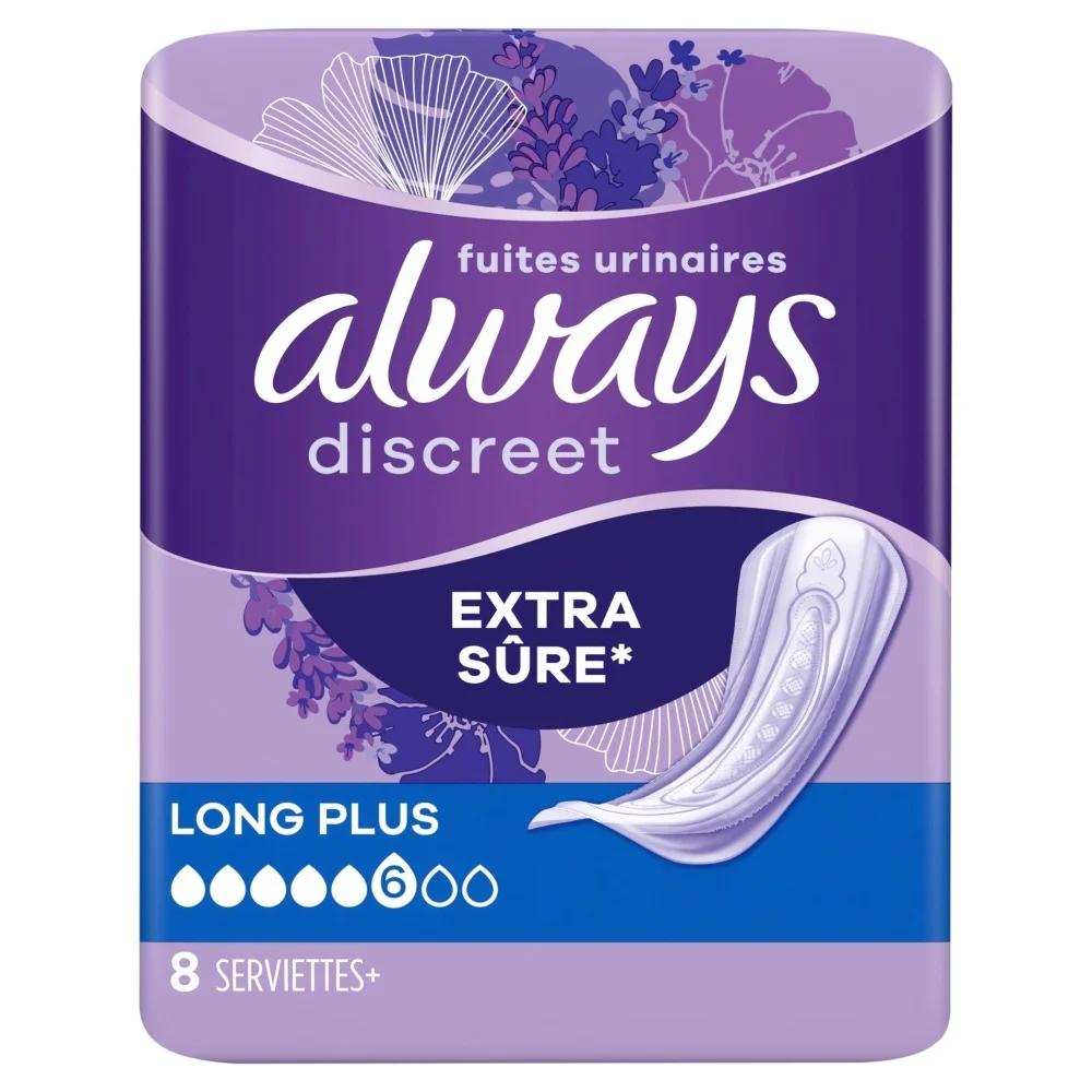 Always Discreet Extra Long Plus (8 stuks)