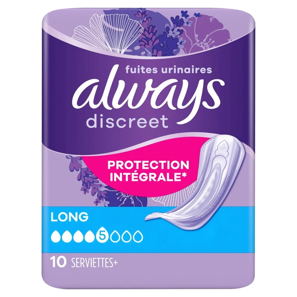 Always Discreet Protection Long (10 stuks)