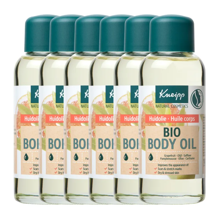 6x Kneipp Huidolie Bio+ (100 ml)