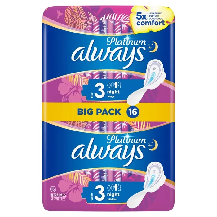 Always Plantinum Nacht (16 stuks)