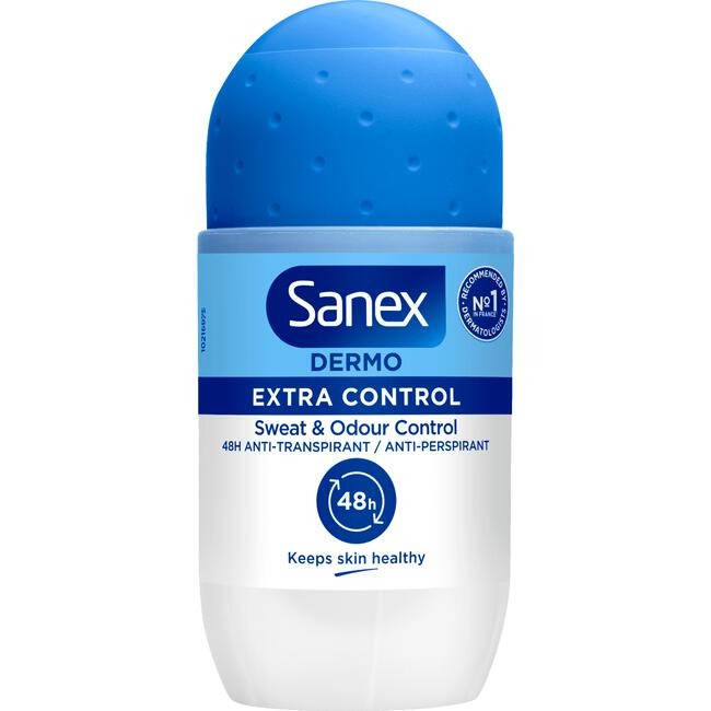 Sanex Deo Roller Dermo Extra Control 72H (53 ml)