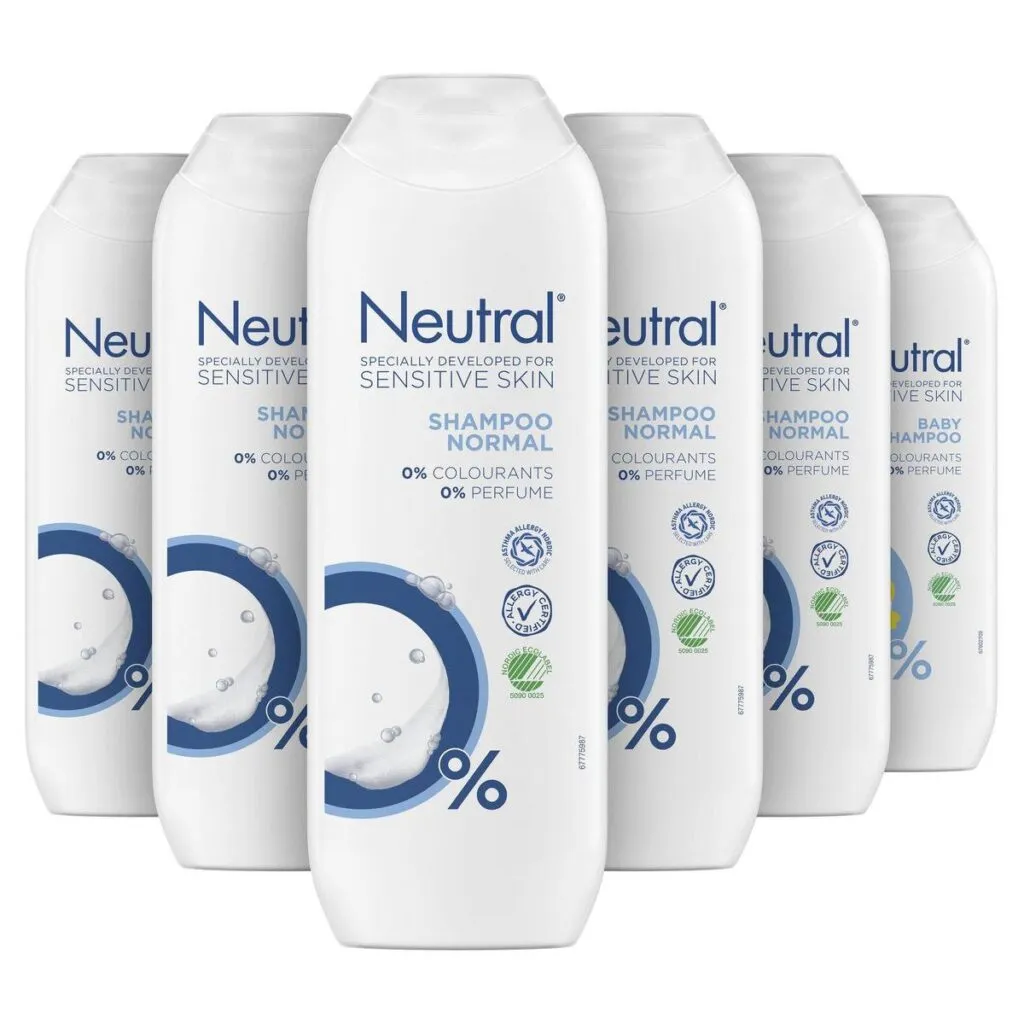 6x Neutral Shampoo Normaal (250 ml)