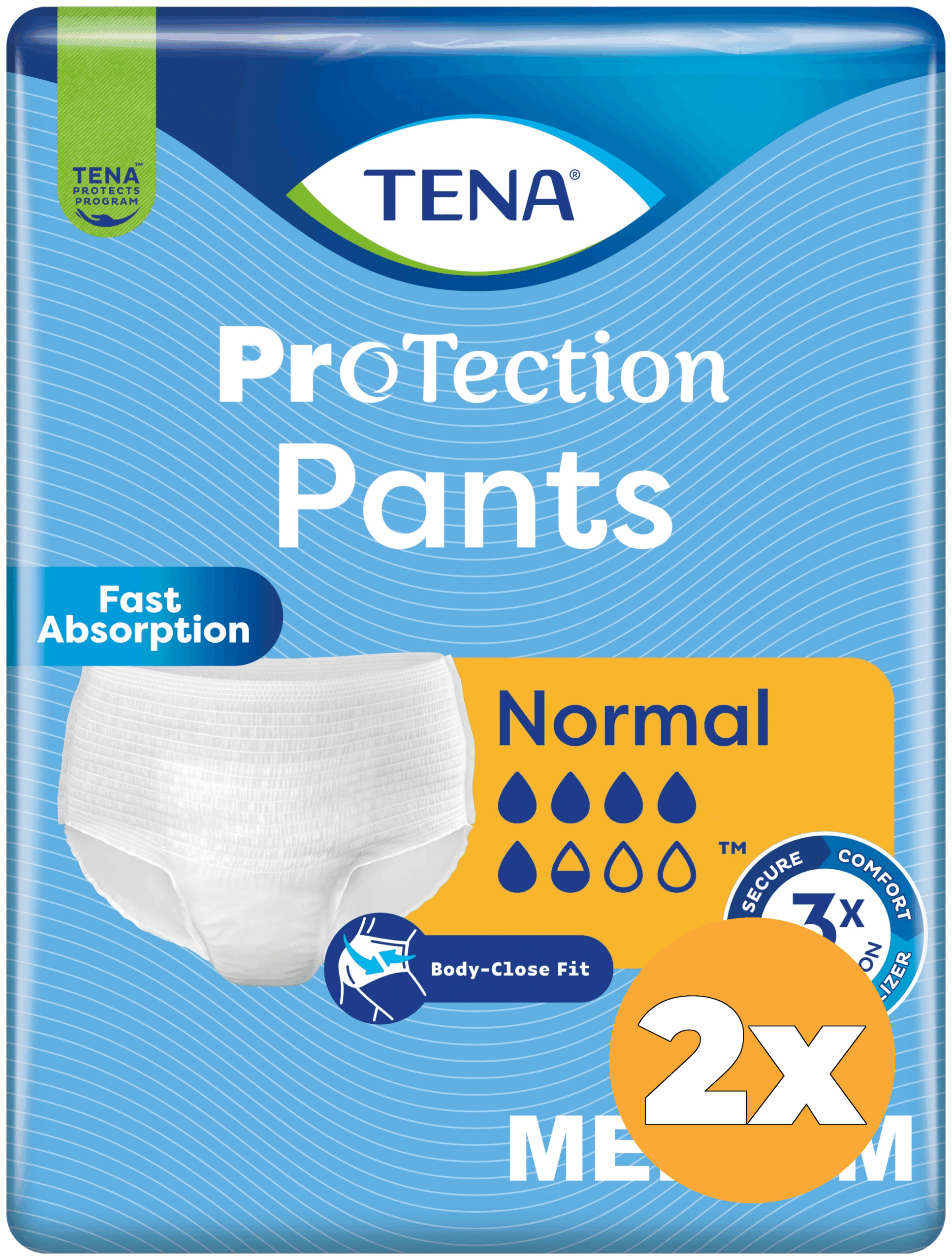2x Tena Pants Normal ProTection M (30 stuks)