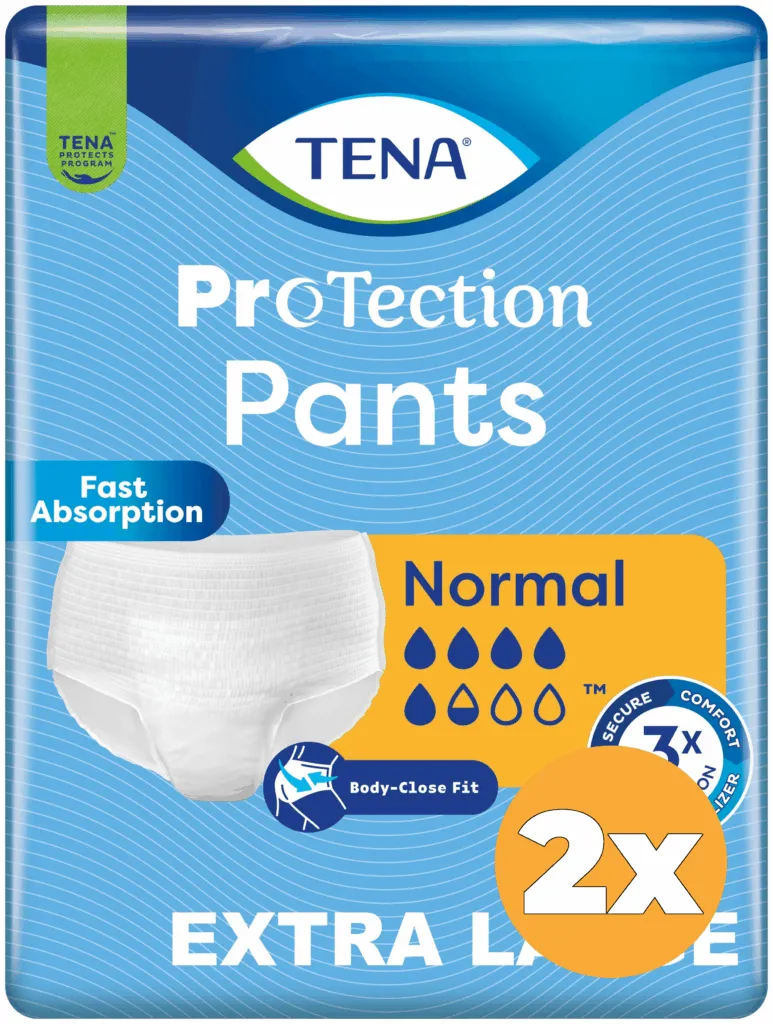 2x Tena Pants Normal ProTection XL (30 stuks)
