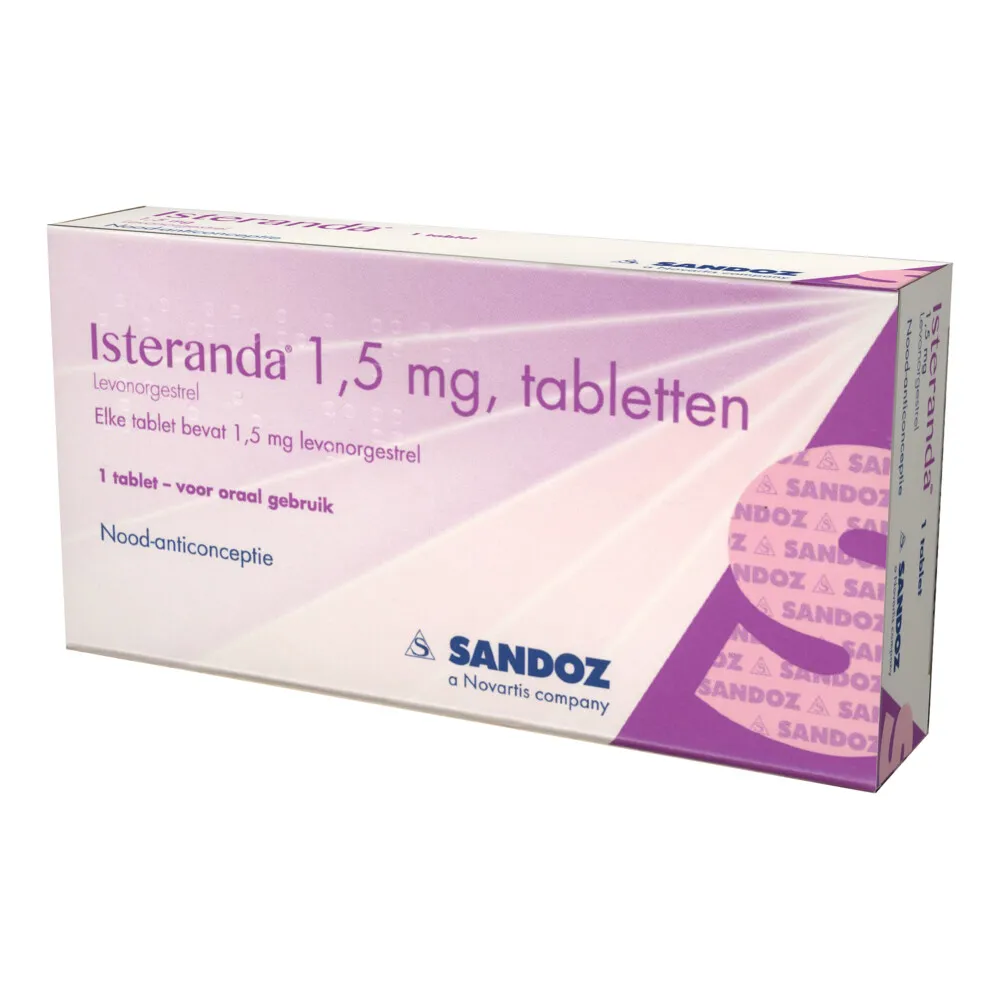 Sandoz Isteranda Noodanticonceptie 1,5Mg  (1 tablet)