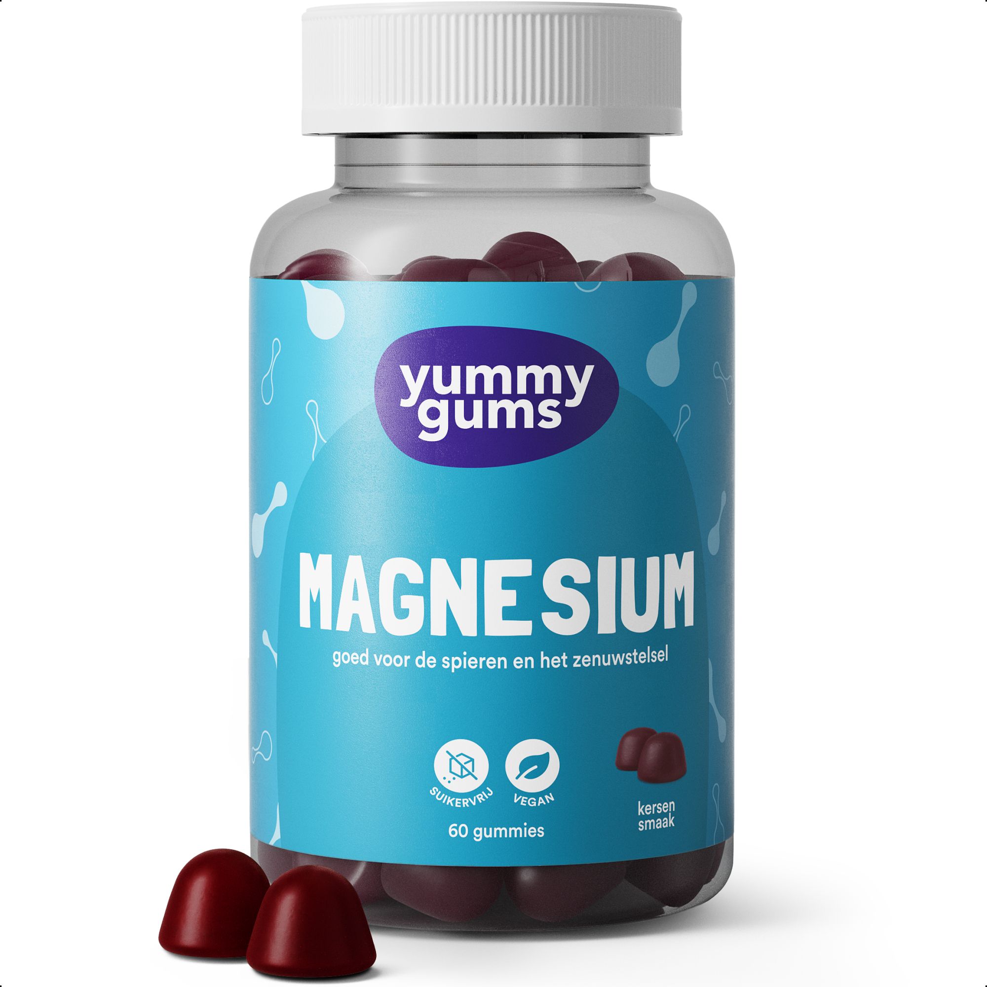 Yummygums Magnesium (60 stuks)