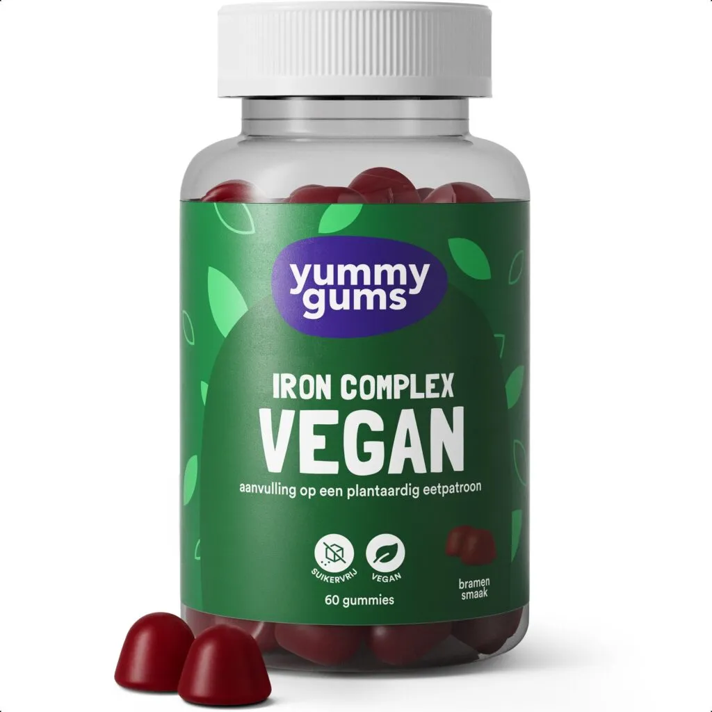 Yummygums Iron Complex Vegan (60 stuks)