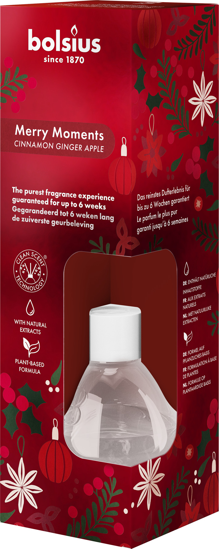 Bolsius Geurverspreider 60 ml True Glow Merry Moments (1 stuk)