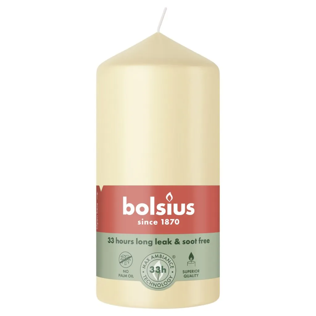 Bolsius Stompkaars 120/58 Beige (1 stuk)