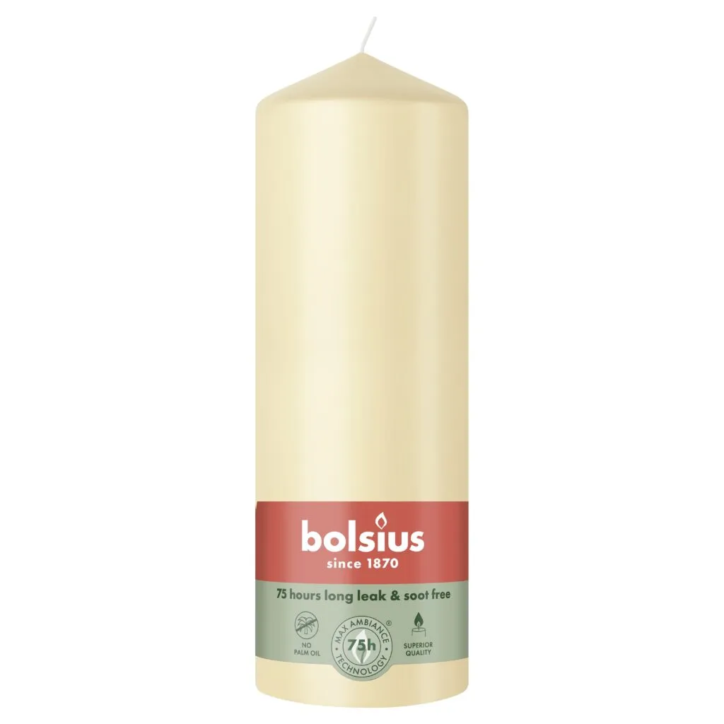Bolsius Stompkaars 200/68 Beige (1 stuk)