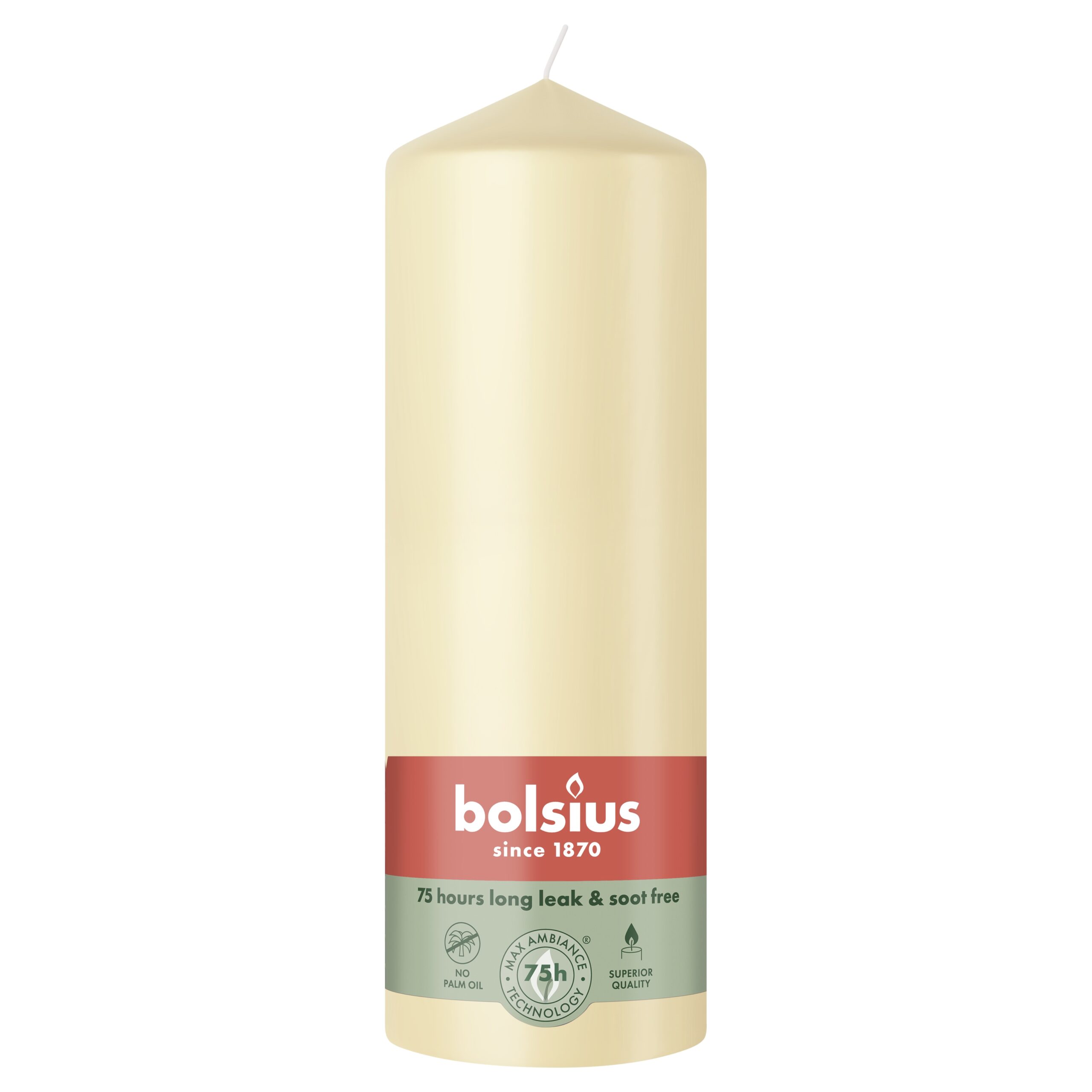 Bolsius Stompkaars 200/68 Beige (1 stuk)