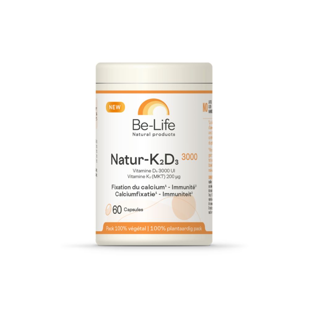 Be-Life Natur-K2/D3 3000 (60 capsules)