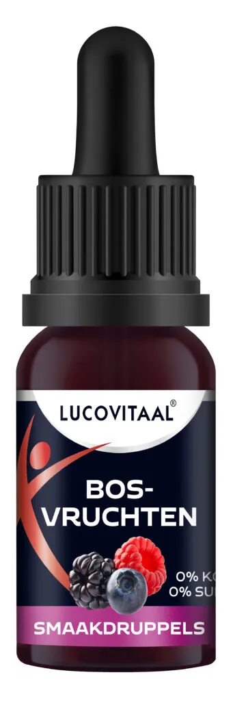 Lucovitaal Smaak Druppels -Bosvruchten (Vegan) (20 ml)
