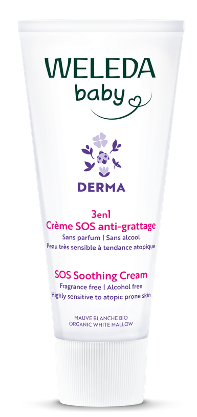 WELEDA Baby Derma 3 in 1 SOS Vette Creme (50 ml)