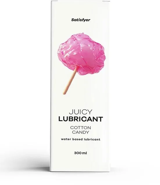 Satisfyer Glijmiddel Op Waterbasis Cotton Candy (300 ml)