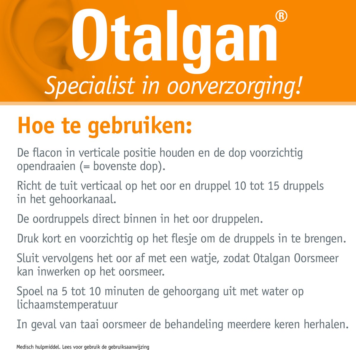 Otalgan Oorsmeerdruppels (10 ml) - image 2