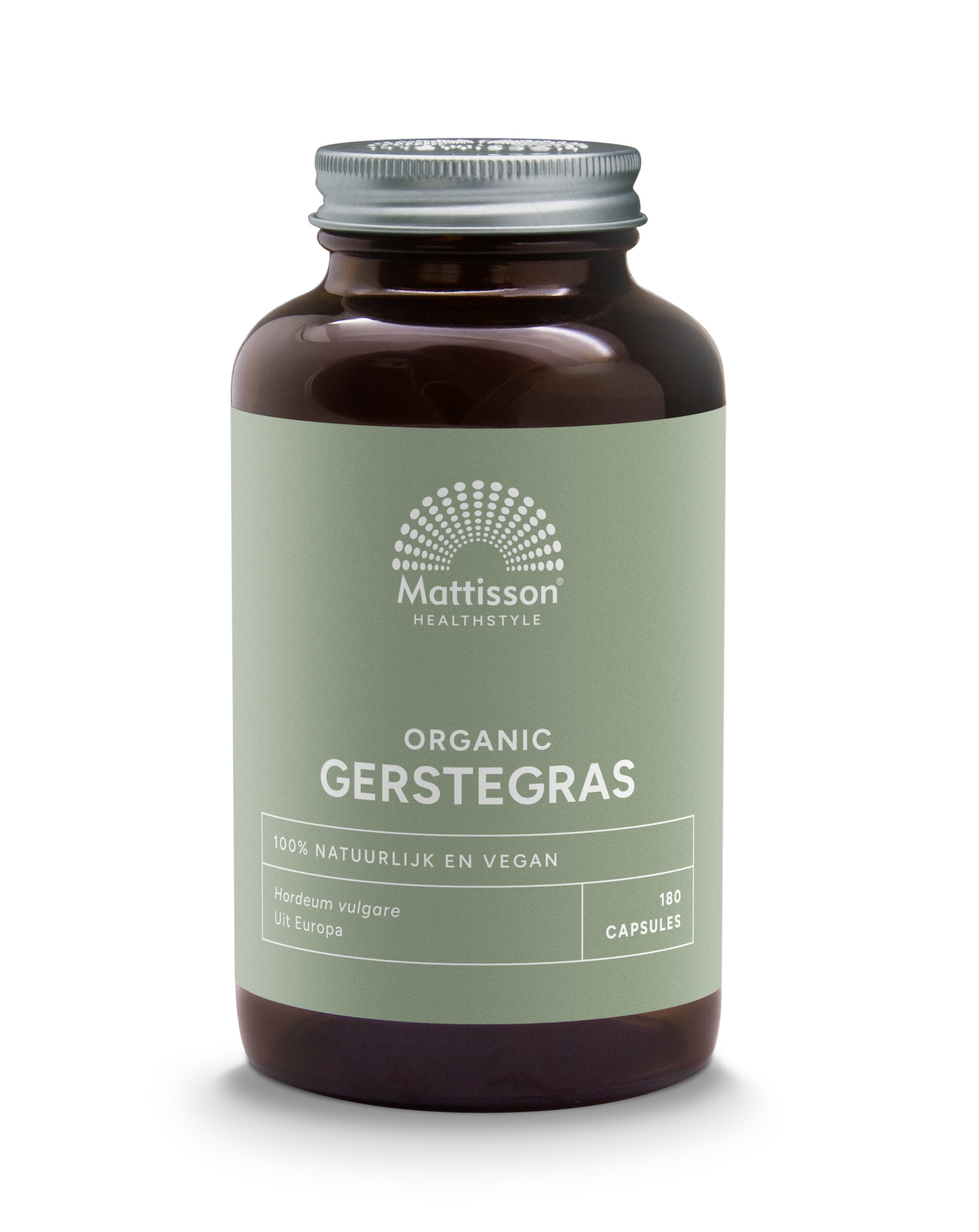 Mattisson Organic Gerstegras 400mg (180 capsules)