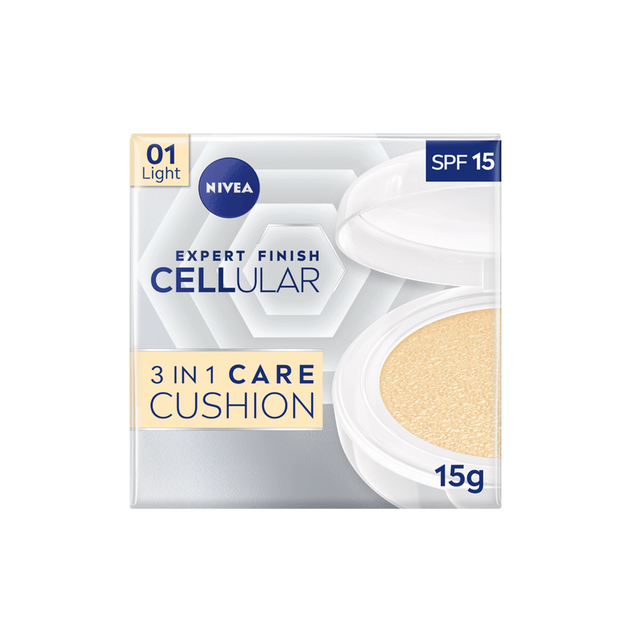 Nivea Hyaluron Cellual Filler 3-in-1 Care Cushion Light (15 ml)
