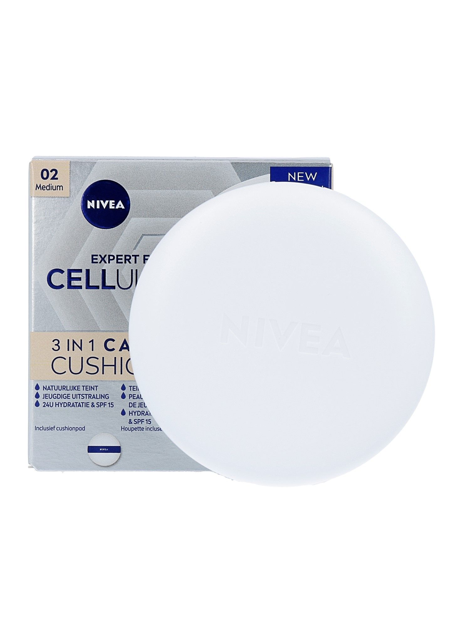Nivea Hyaluron Cellual Filler 3-in-1 Care Cushion Medium (15 ml)