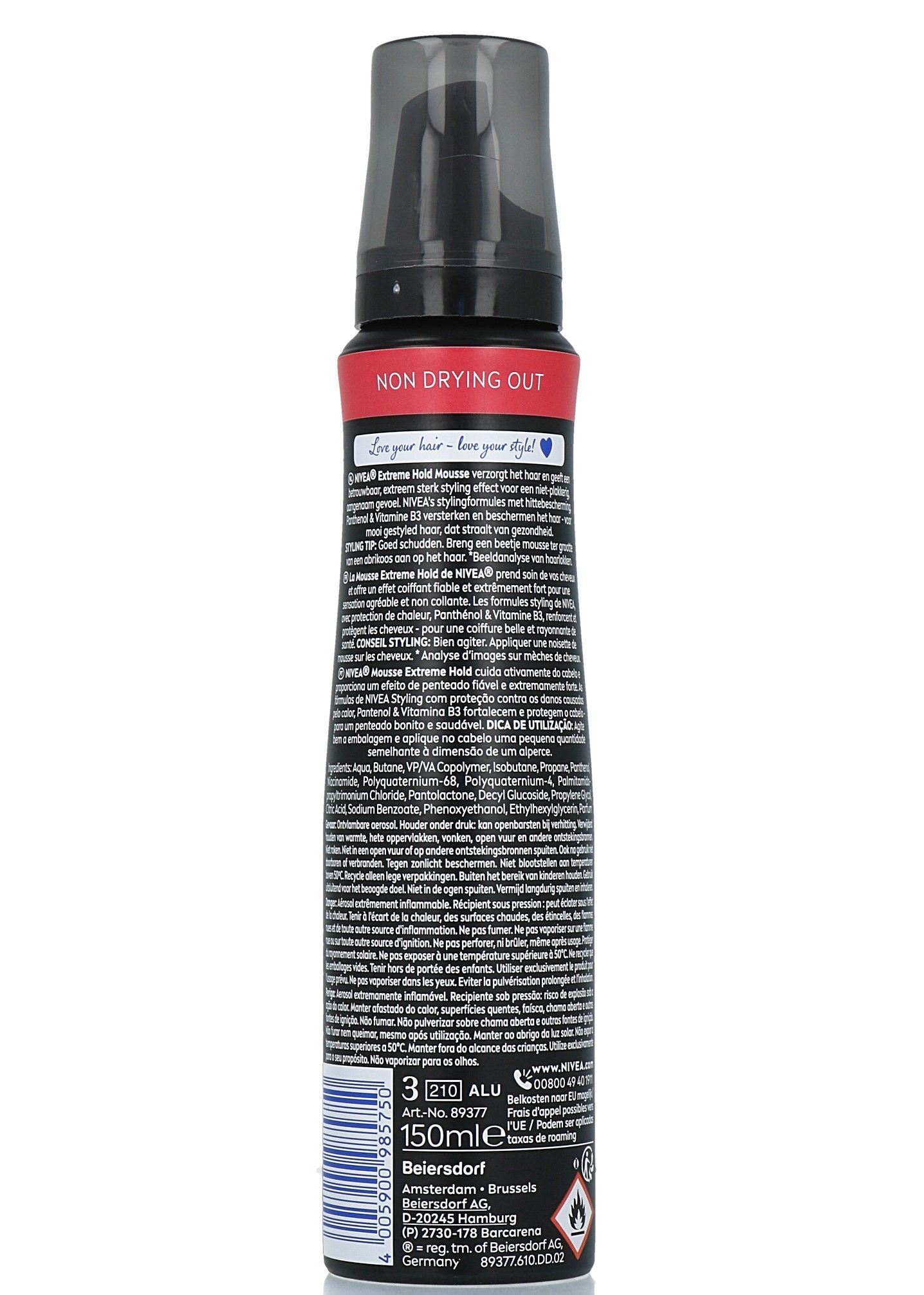 Nivea Extreme Hold Styling Mousse (150 ml)