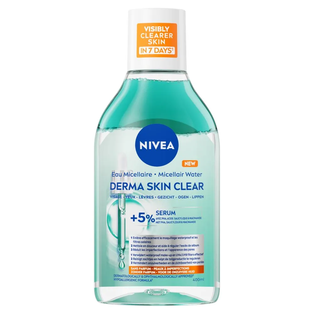 Nivea Micellair Water Derma Skin Clear +5% Serum (400 ml)