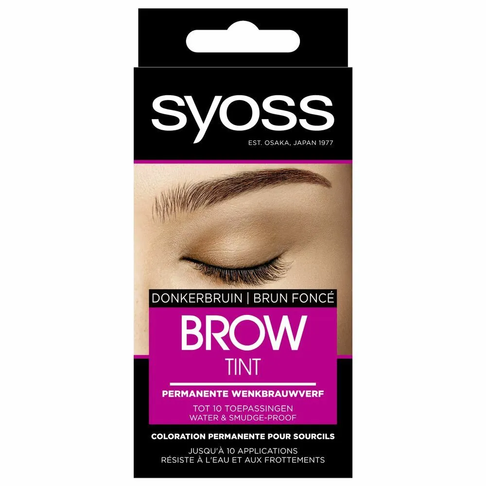 Syoss Browtint Donkerbruin (1 stuk)