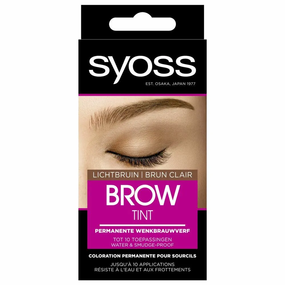 Syoss Browtint Lichtbruin (1 stuk)
