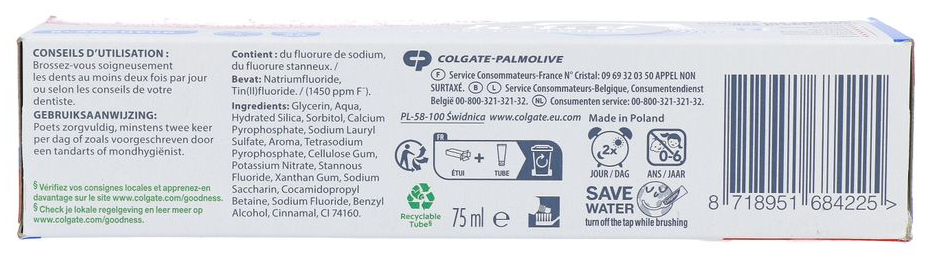 Colgate Tandpasta Total Whitening (75 ml)