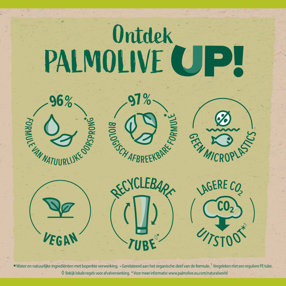 Palmolive Up! Douche Gel Eucalyptus & Apple (200 ml) - image 3