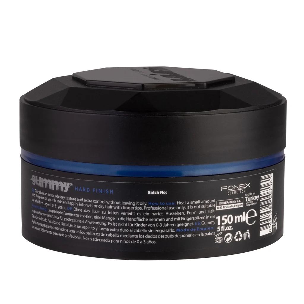 Gummy Styling Wax Hard Finish (150 ml)