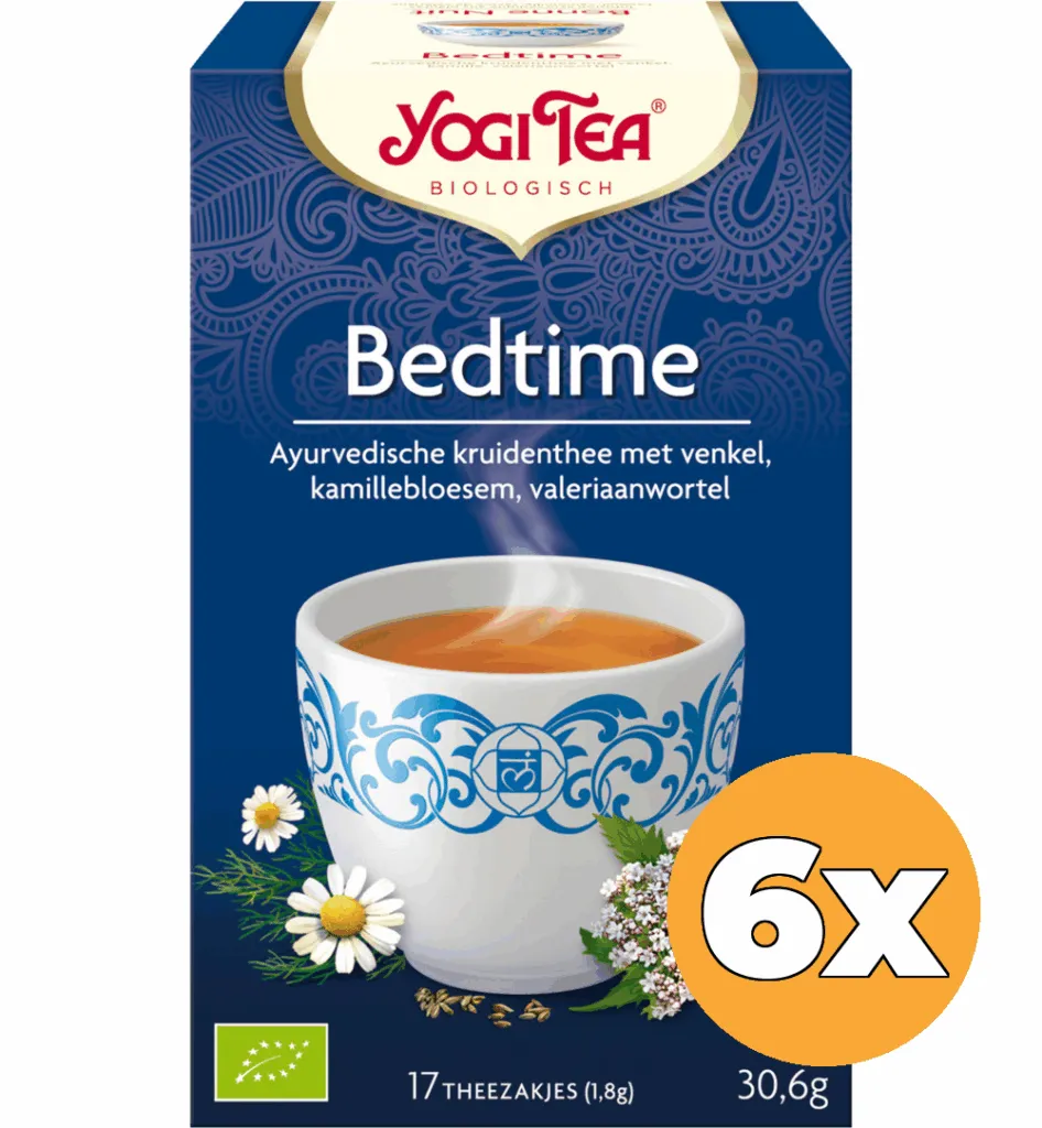 6x Yogi Tea Bedtime bio (17 stuks)