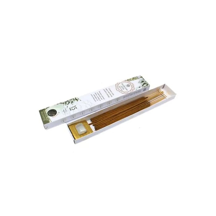 Green Tree Gemstone Incense Purification - Selenite (64 gr)