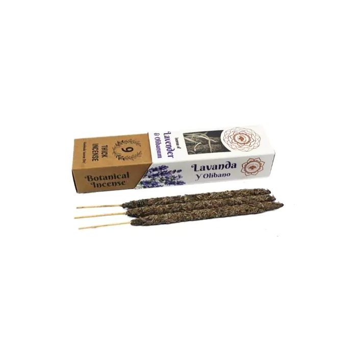 Green Tree Lavender & Olibanum Botanical Incense  (9 sticks)