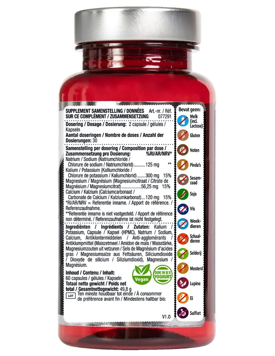 Lucovitaal Elektrolyten (60 capsules)