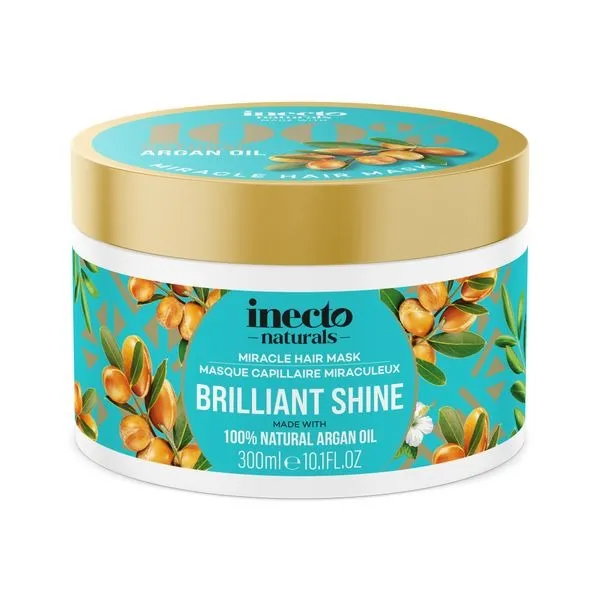 Inecto Naturals Miracle Haarmasker Brilliant Shine Argan (300 ml)